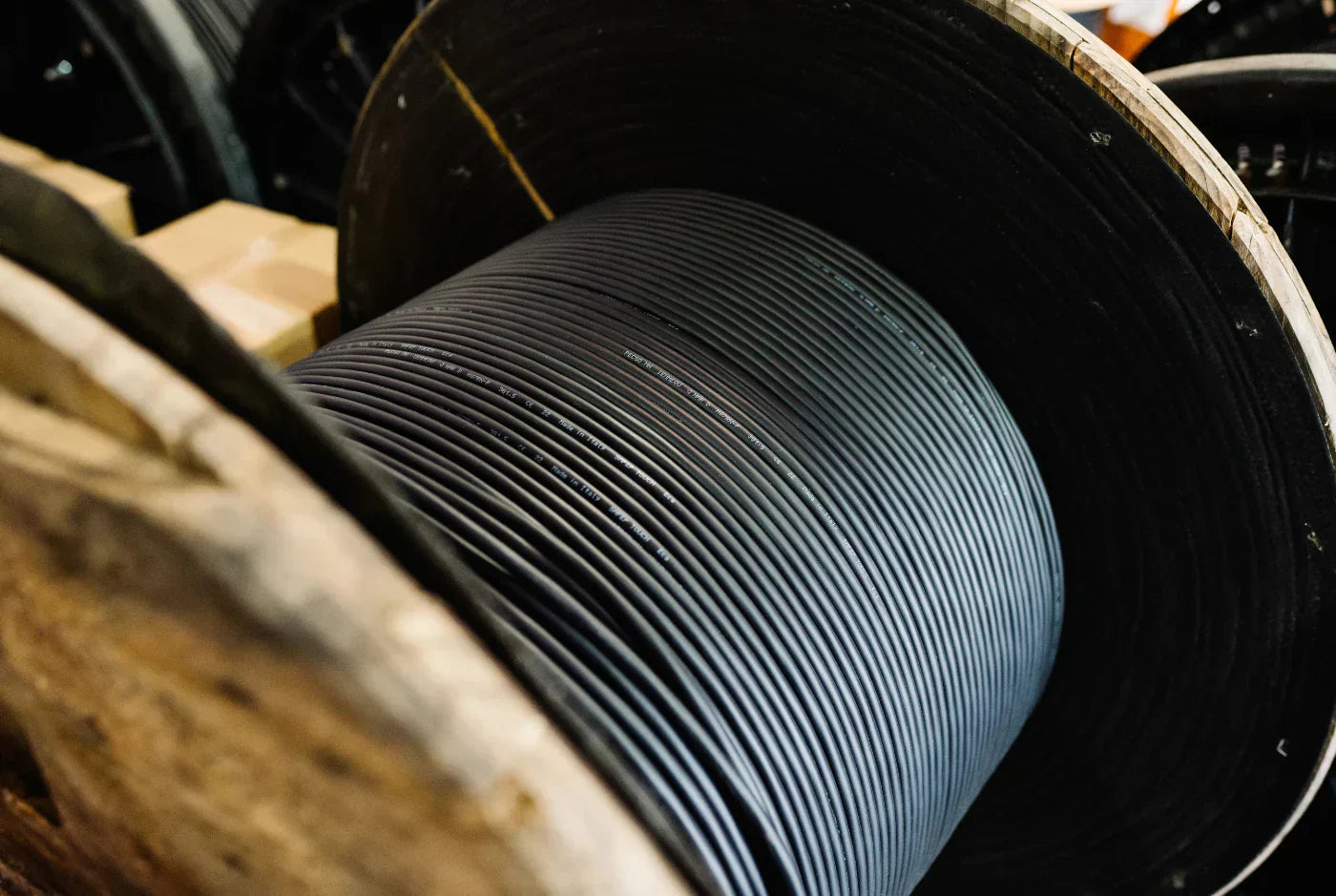 MC-4 Verlängerungskabel auf einer Kabelrolle