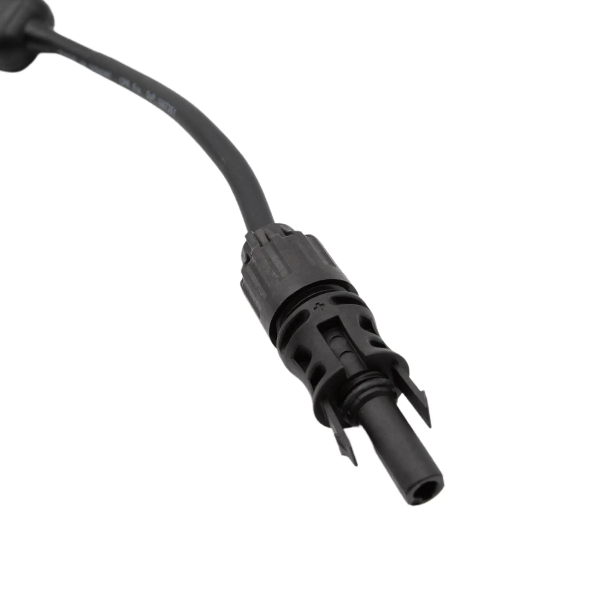 MC-4 Y Kabel Stecker Detailfoto
