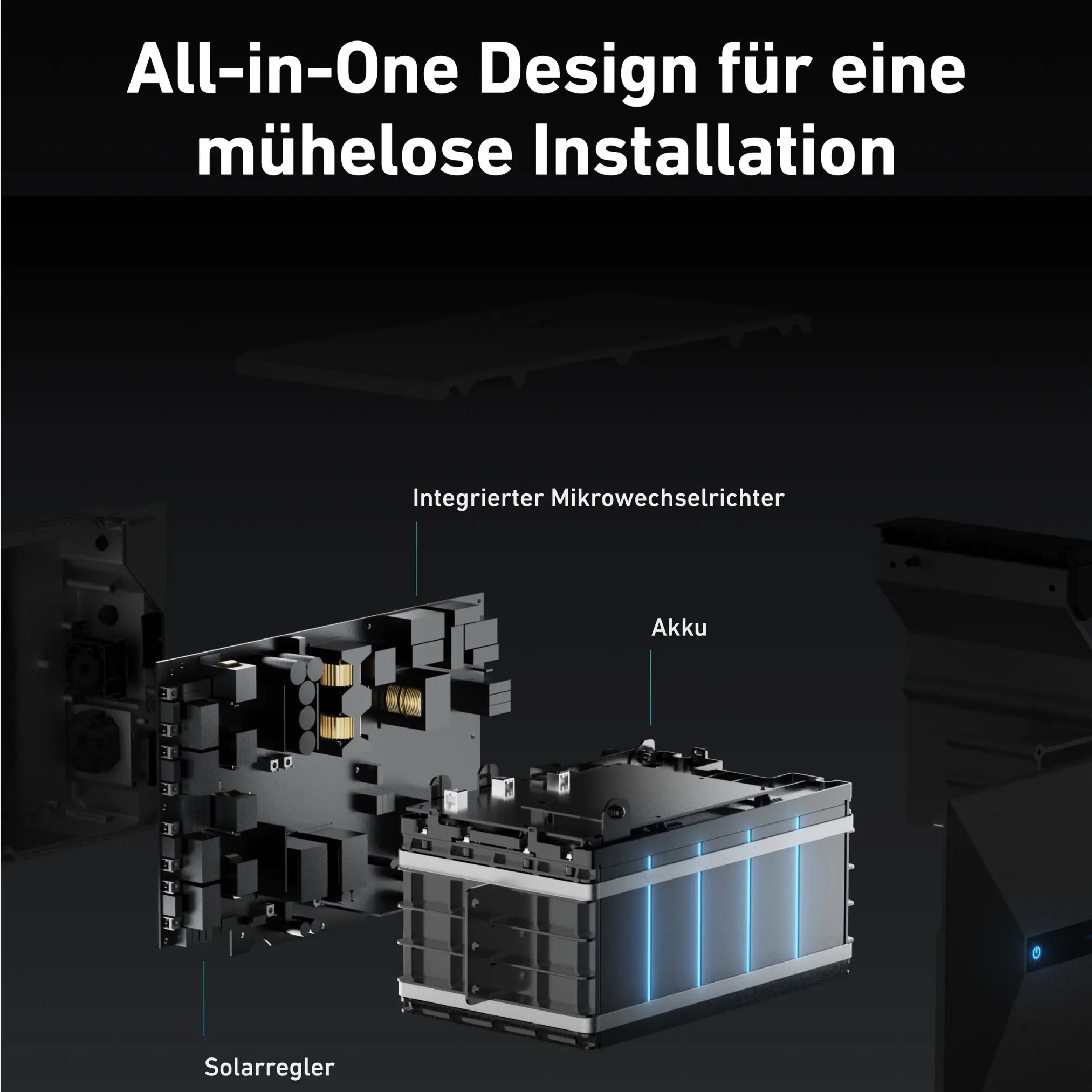 Anker SOLIX Solarbank Produktdesign und Komponenten