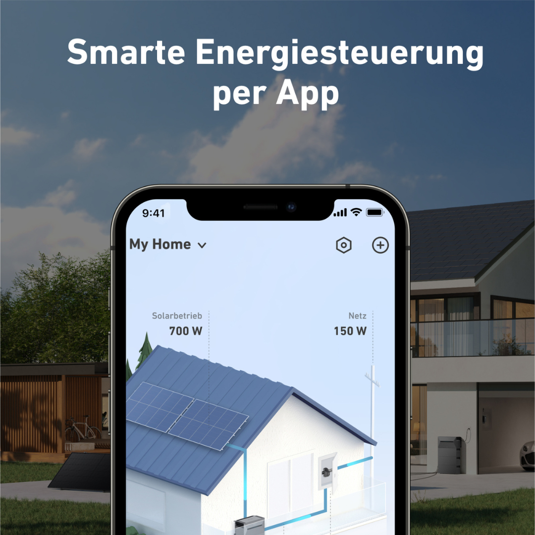 Anker Smart Meter App Beispiel auf dem Smartphone