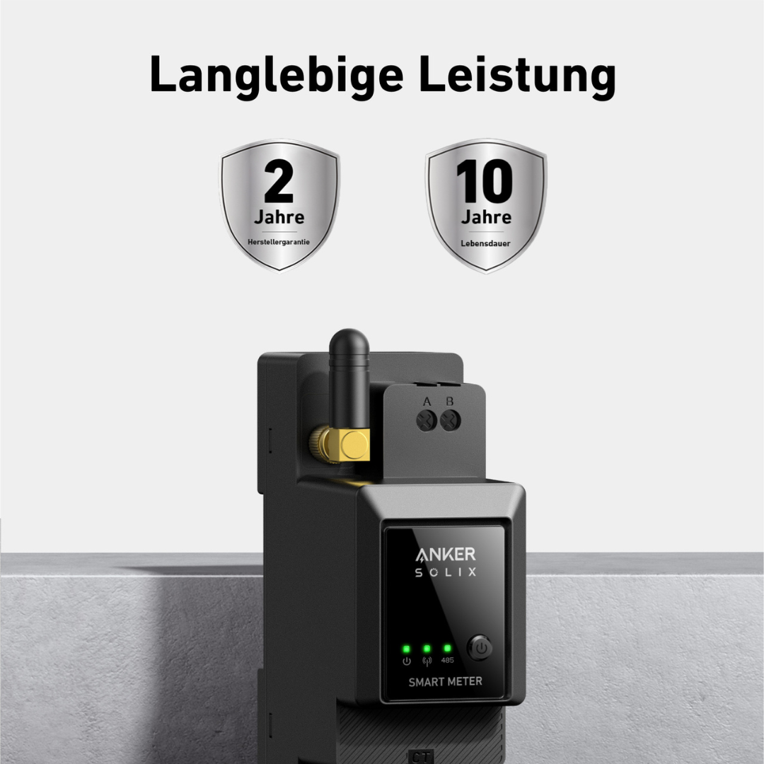 Anker Smart Meter installiert an der Wand