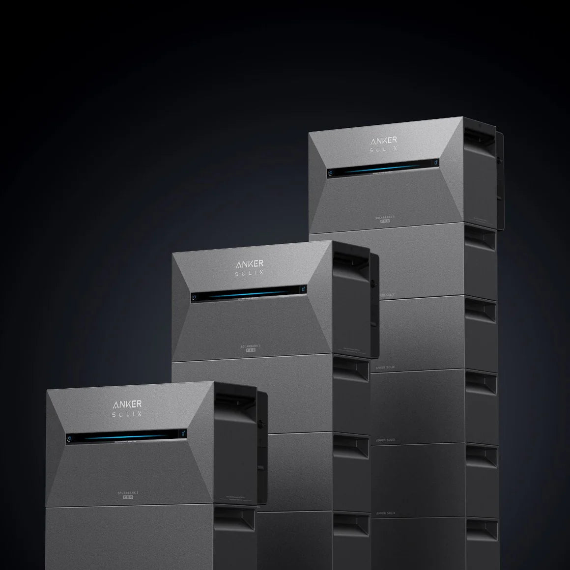 Anker Solix 3 pro mit BP2700 Speicherstapel, Produktbild