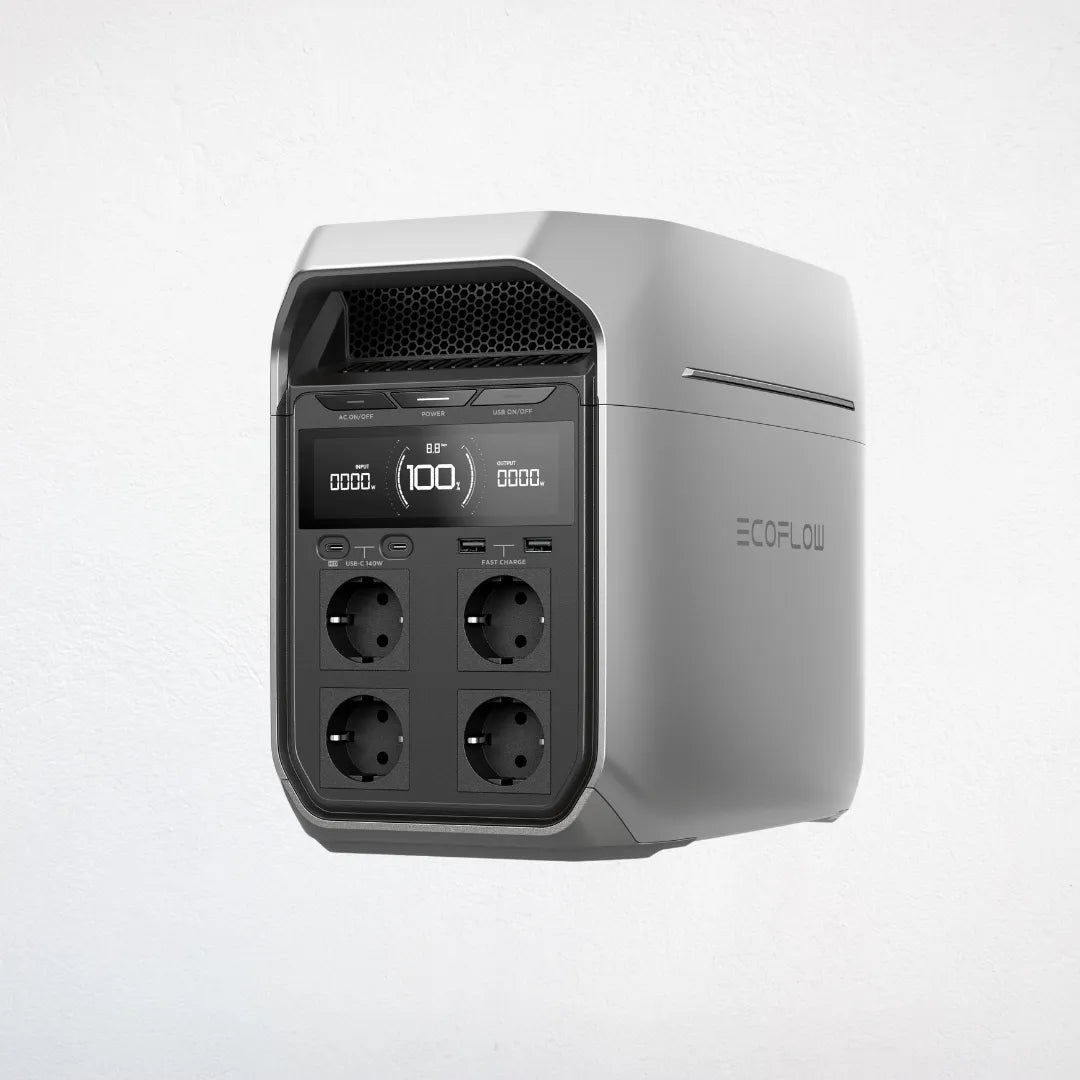 EcoFlowStromspeicher Produktbild Schrägansicht