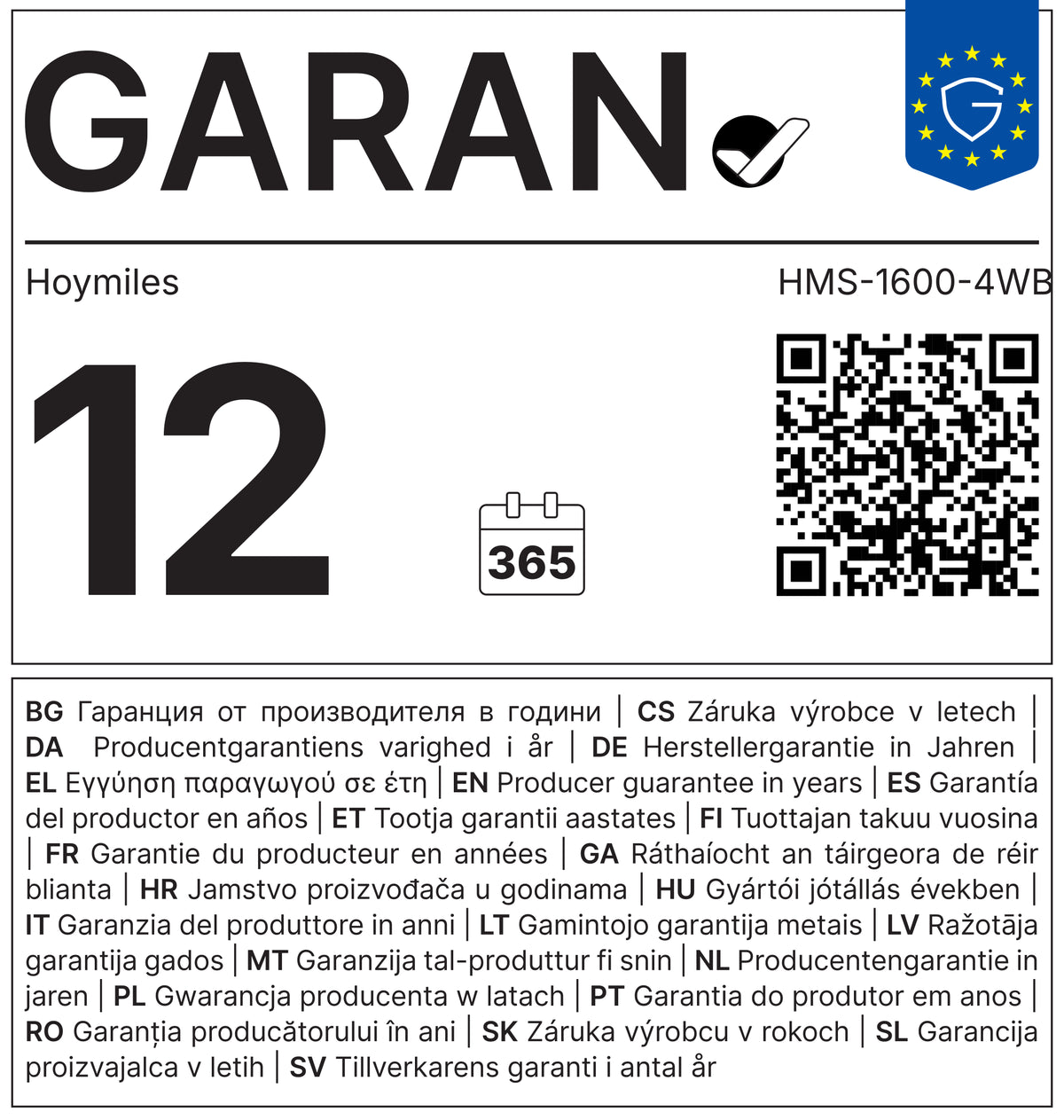 Hoymiles HMS-1600-4WB