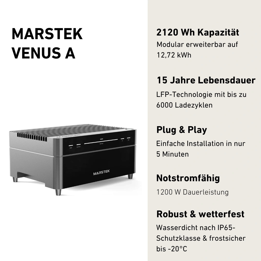 Marstek Venus A Produktbild mit Produktinfos