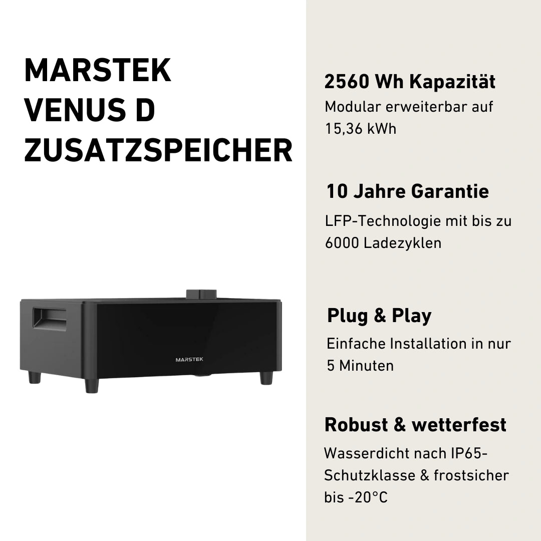 Marstek Venus D Erweiterungsakku