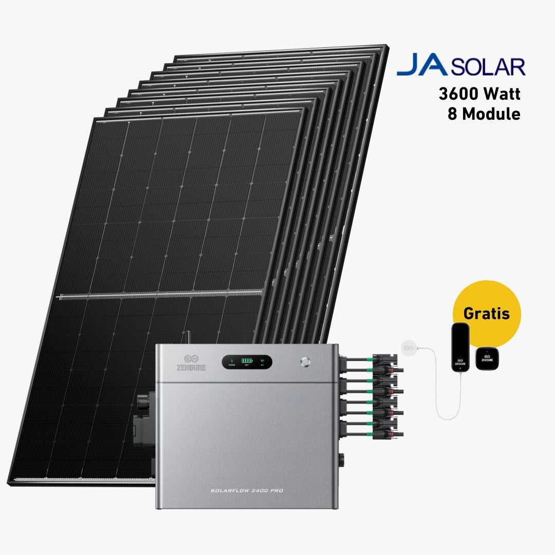 Basic 3600 bifazial Pro (mit Zendure SolarFlow 2400 Pro)