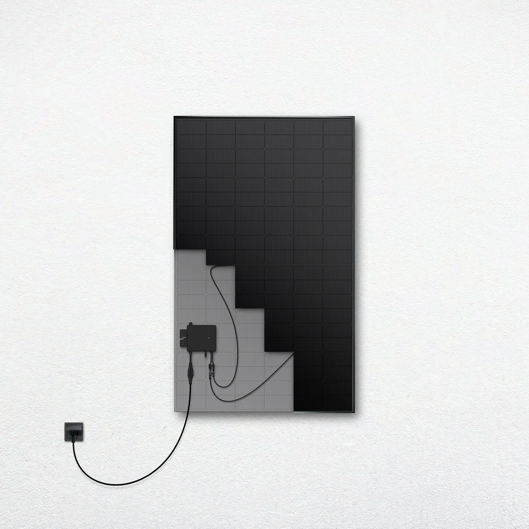 Balkonstrom400 Watt Meyer Burger ein Solarmodul Produktbild Balkonkraftwerk