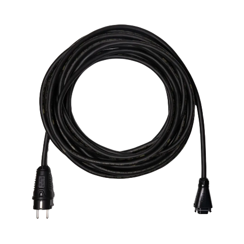 Schuko Anschlusskabel Made in Germany Produktbild gesamtes Kabel