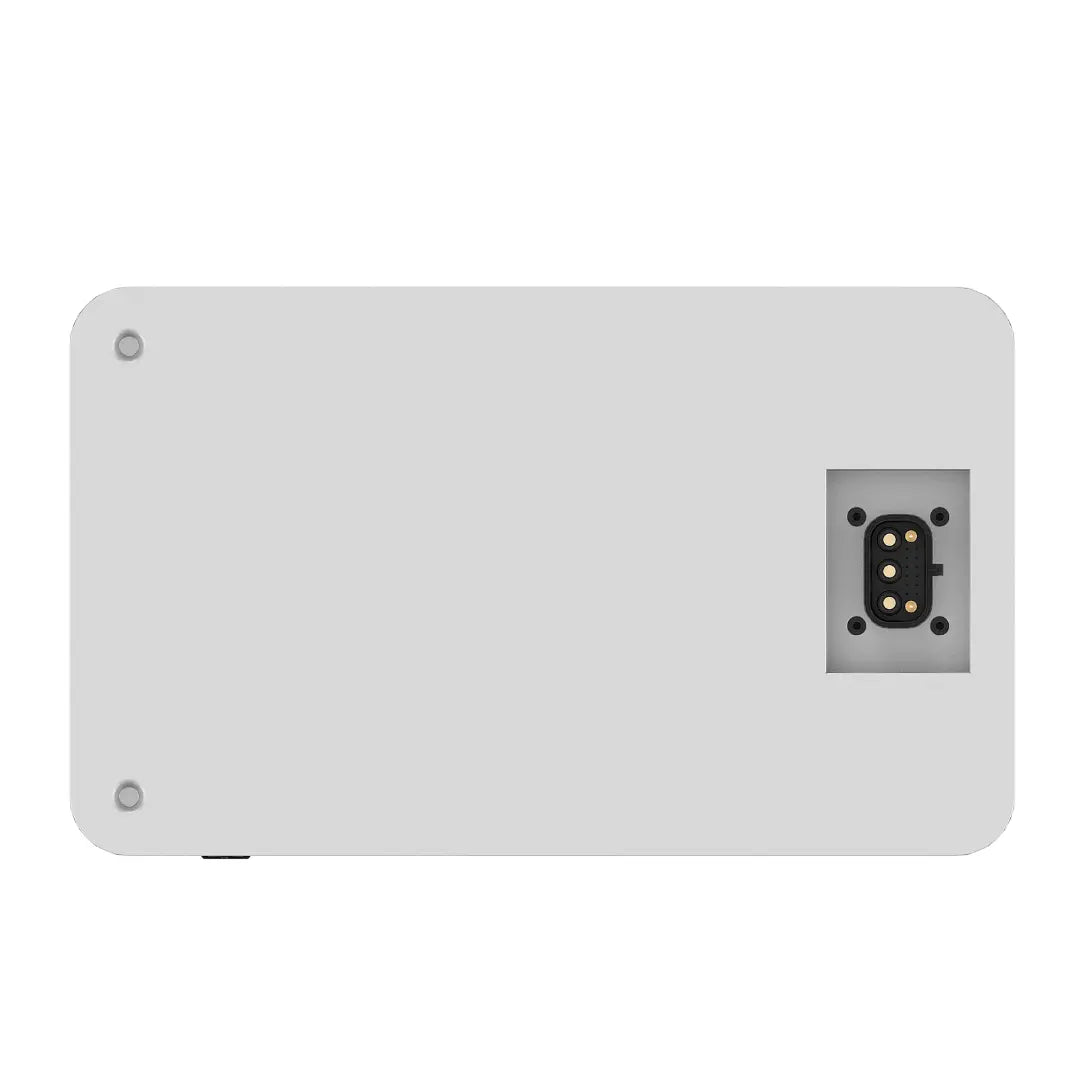 SunLit BK215 Stromspeicher für Balkonkraftwerke Kopfansicht auf weißem Hintergrund