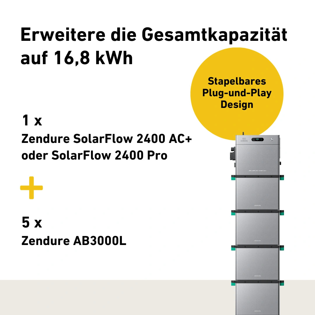 Zendure AB3000L Zusatzspeicher