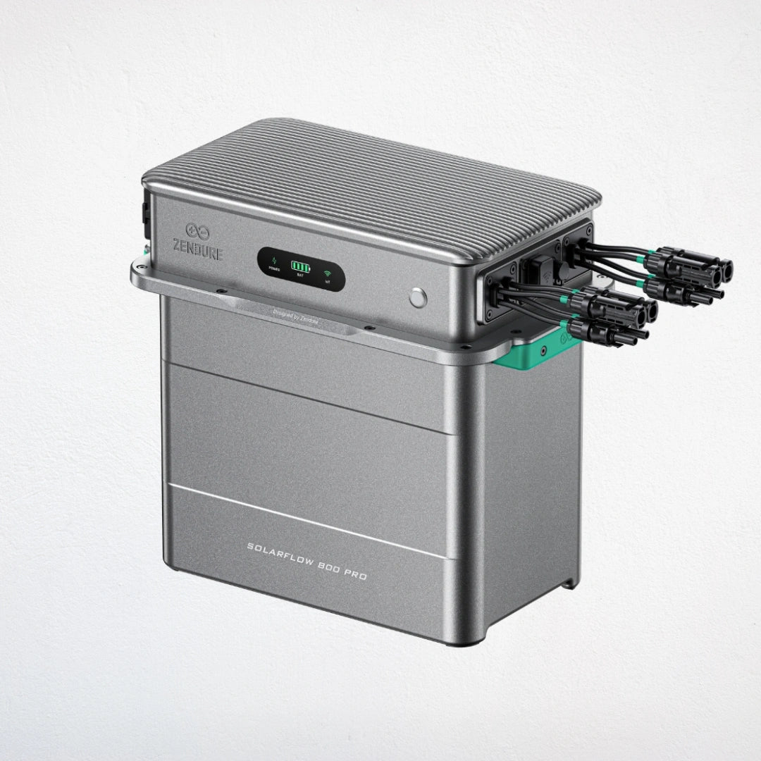 Zendure Solarflow 800 Pro Stromspeicher Produktbild, schrägansicht