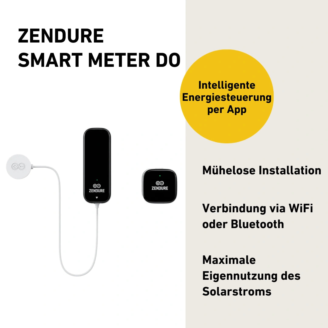 Zendure Smart Meter DO Produktbild mit Produktinfos
