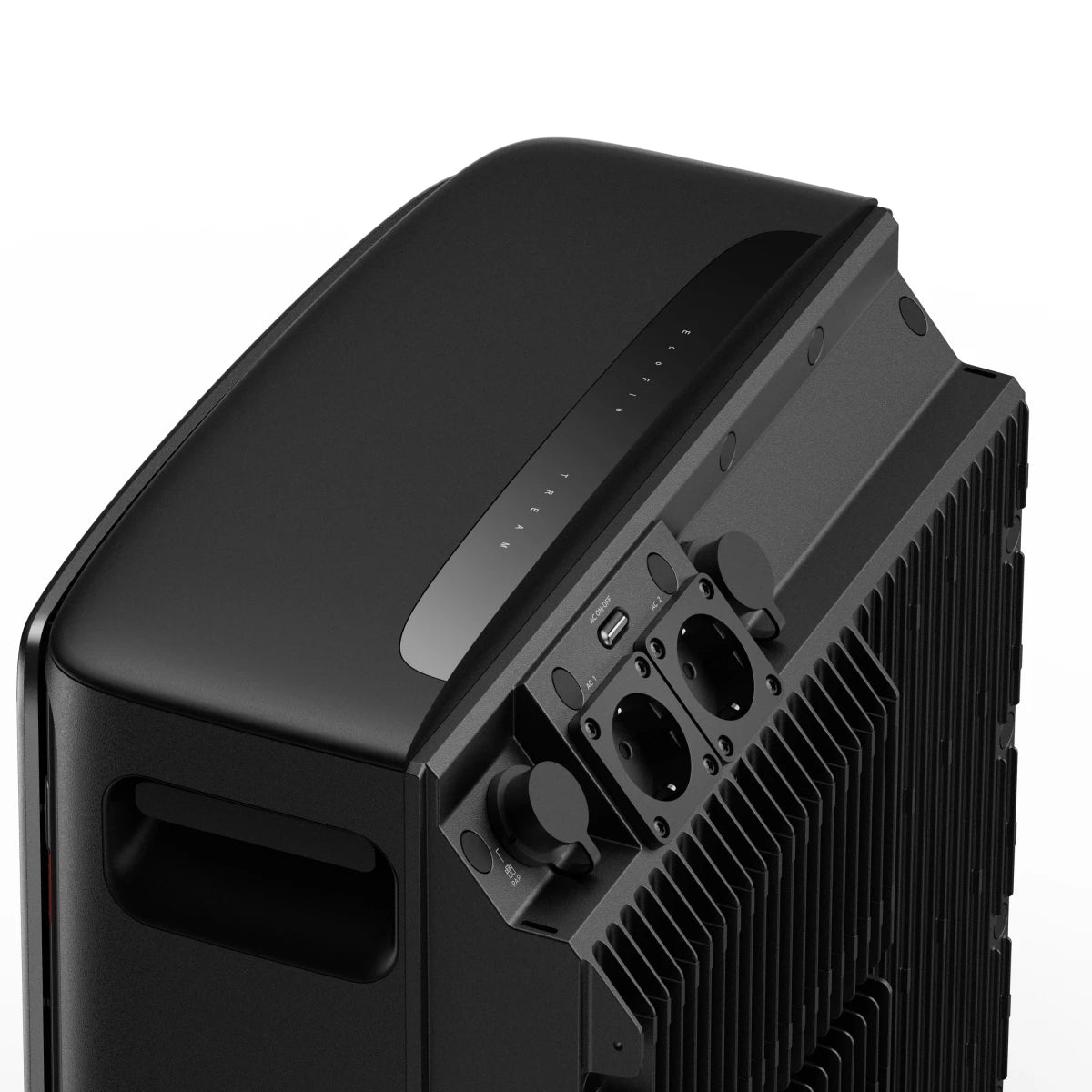 Ecoflow Stream Ultra X Produktbild Detaillansicht zu den Anschlüssen