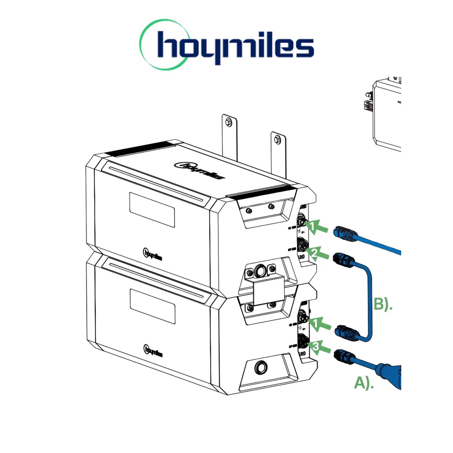 Hoymiles Hi Battery 1920AC Verbindungskabel
