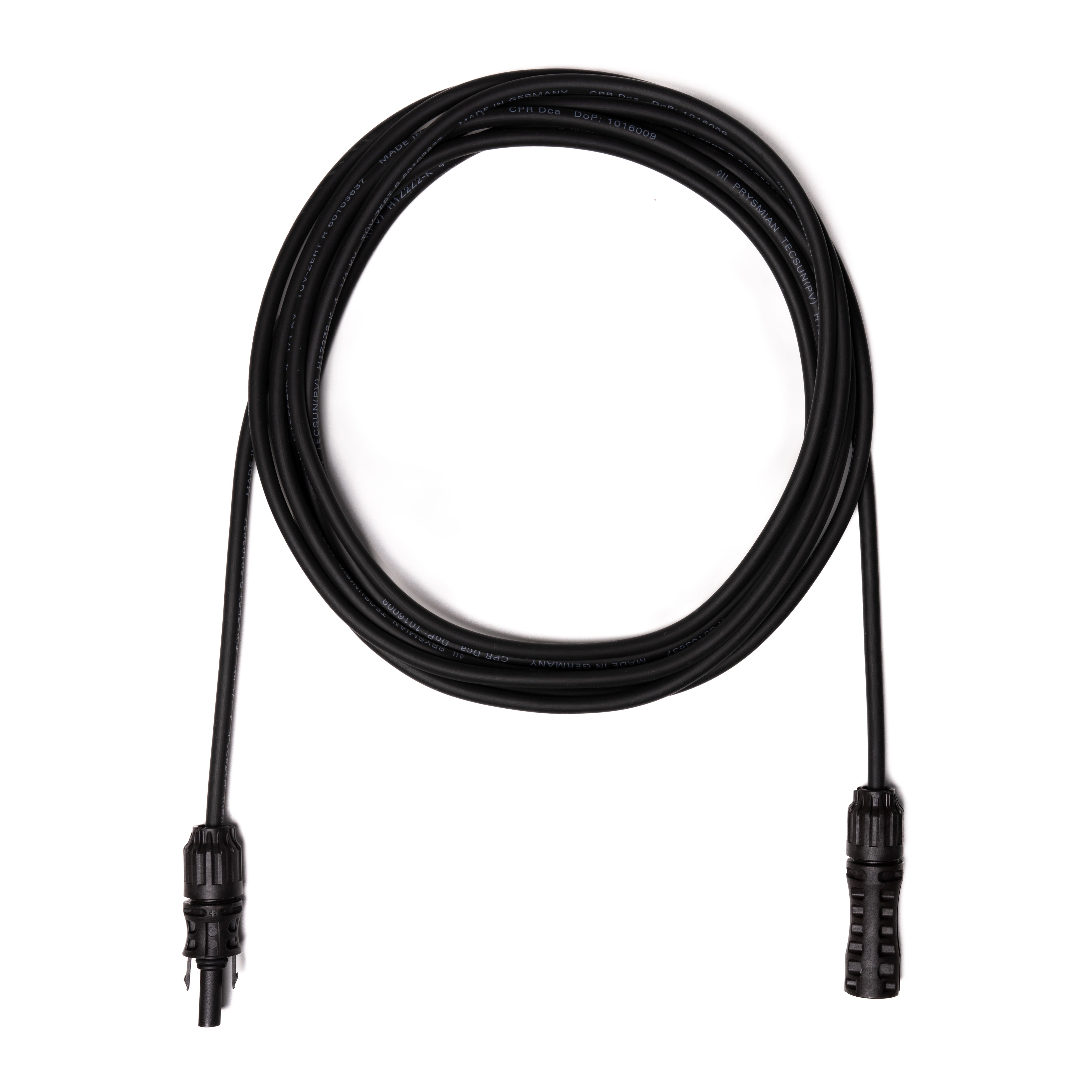 Balkonkraftwerk Verlängerungskabel Made in Germany Produktbild mit weißem Hintergrund