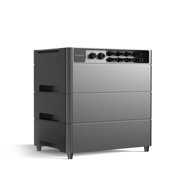 Marstek Venus A mit 2 Zusatzbatterien Produktbild Hinteransicht
