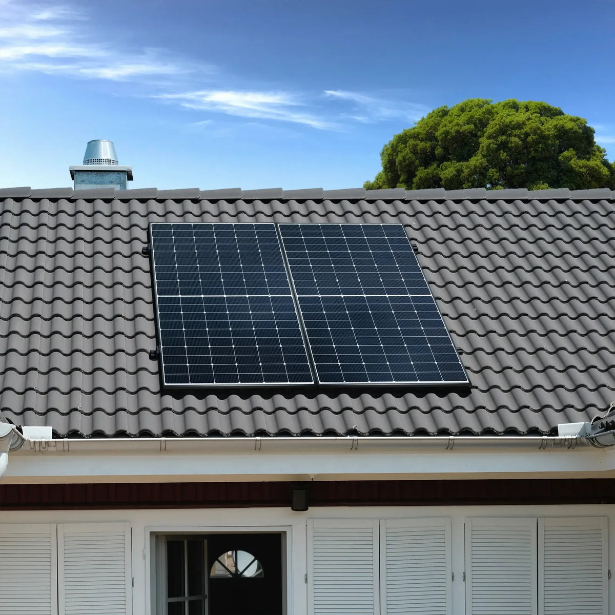 Basic Roof 910 bifazial (Ziegeldach)