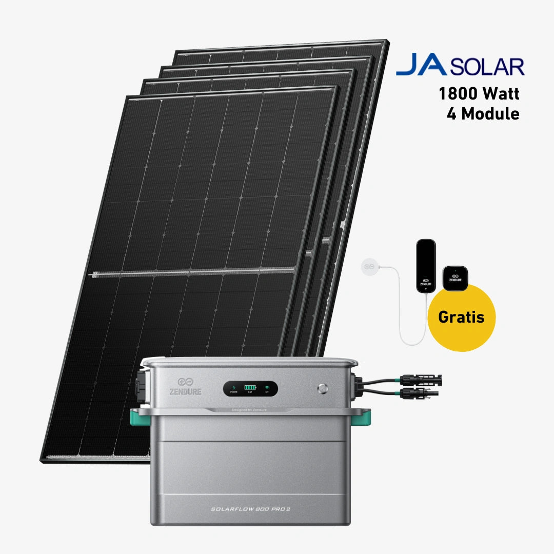 Basic 1800 bifazial Pro (mit Zendure Solarflow 800 Pro 2)