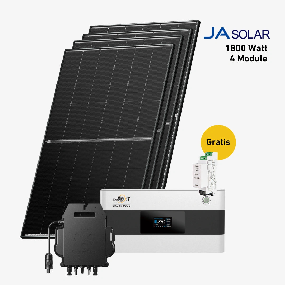 Basic 1800 bifazial Pro (mit SunEnergyXT BK215 Plus Speicher)