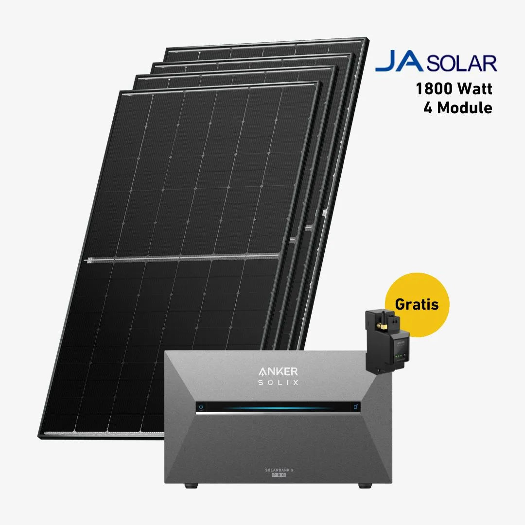 Basic 1800 bifazial Pro (mit Anker SOLIX Solarbank 3 E2700 Pro)