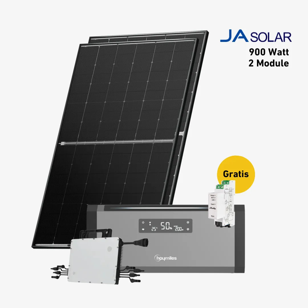 Basic 900 bifazial Pro (mit Hoymiles HiBattery 1920 AC)