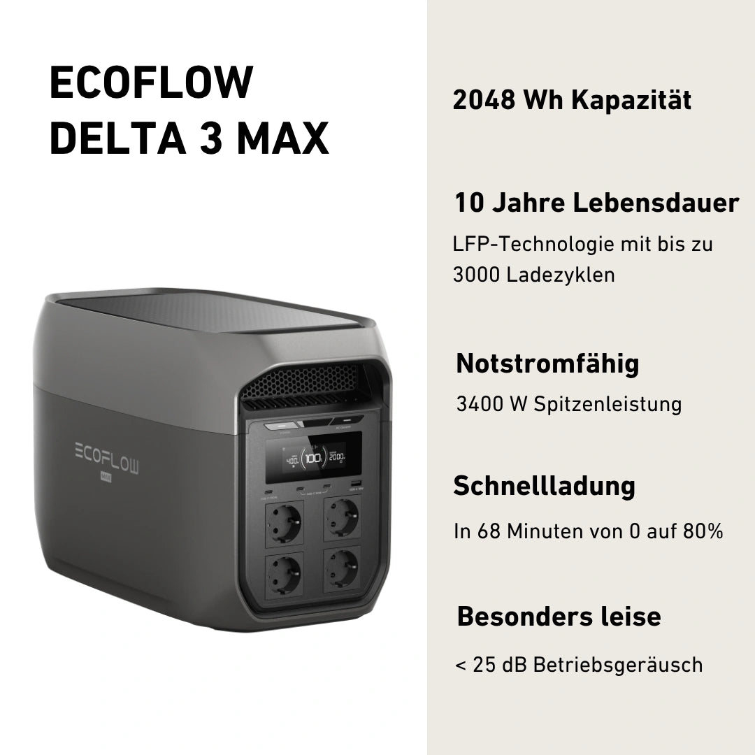 EcoFlow DELTA 3 Max Powerstation