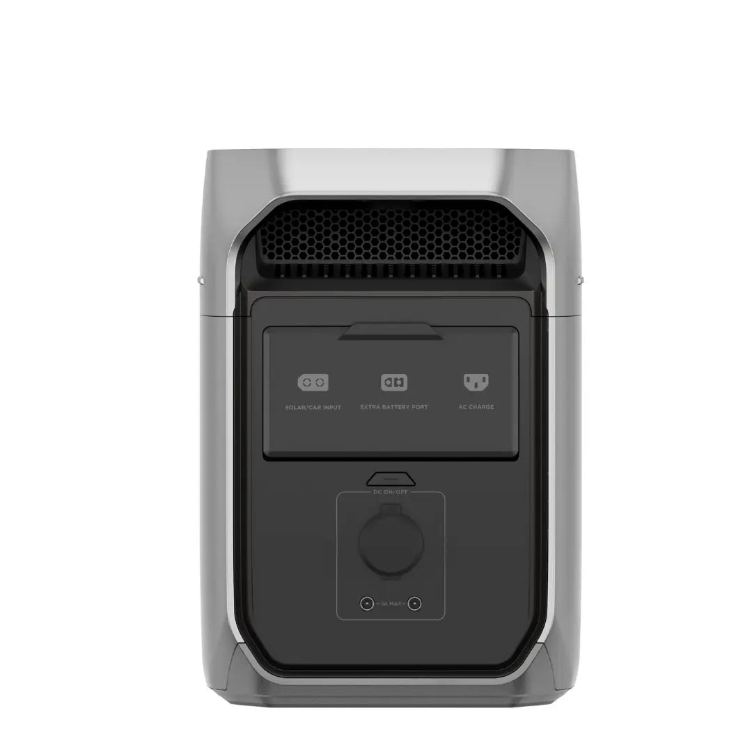 EcoFlow Delta 3 Pro Powerstation Produktansicht Anschlüsse