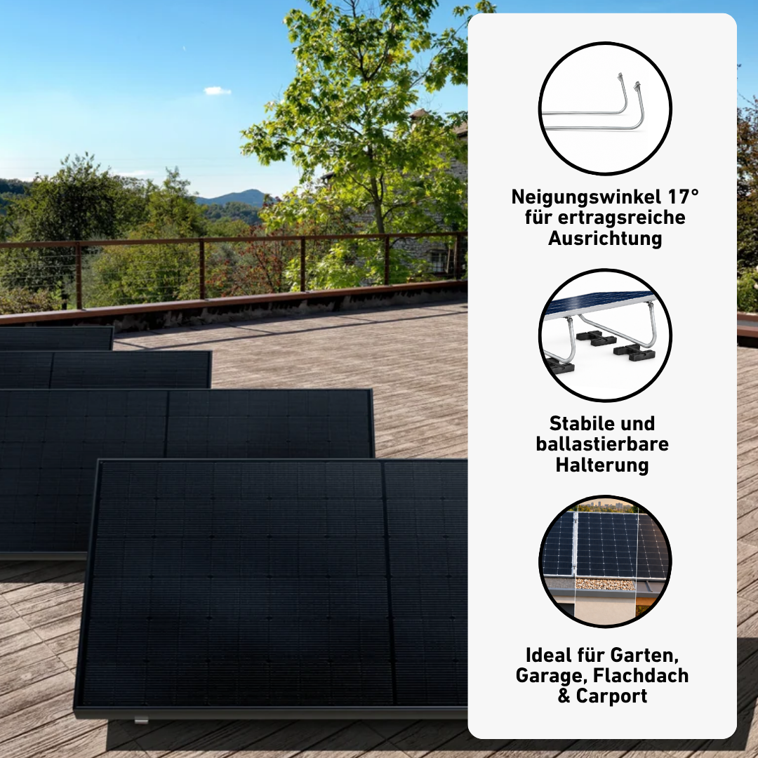 Basic Roof 1820 bifazial (Flachdach)