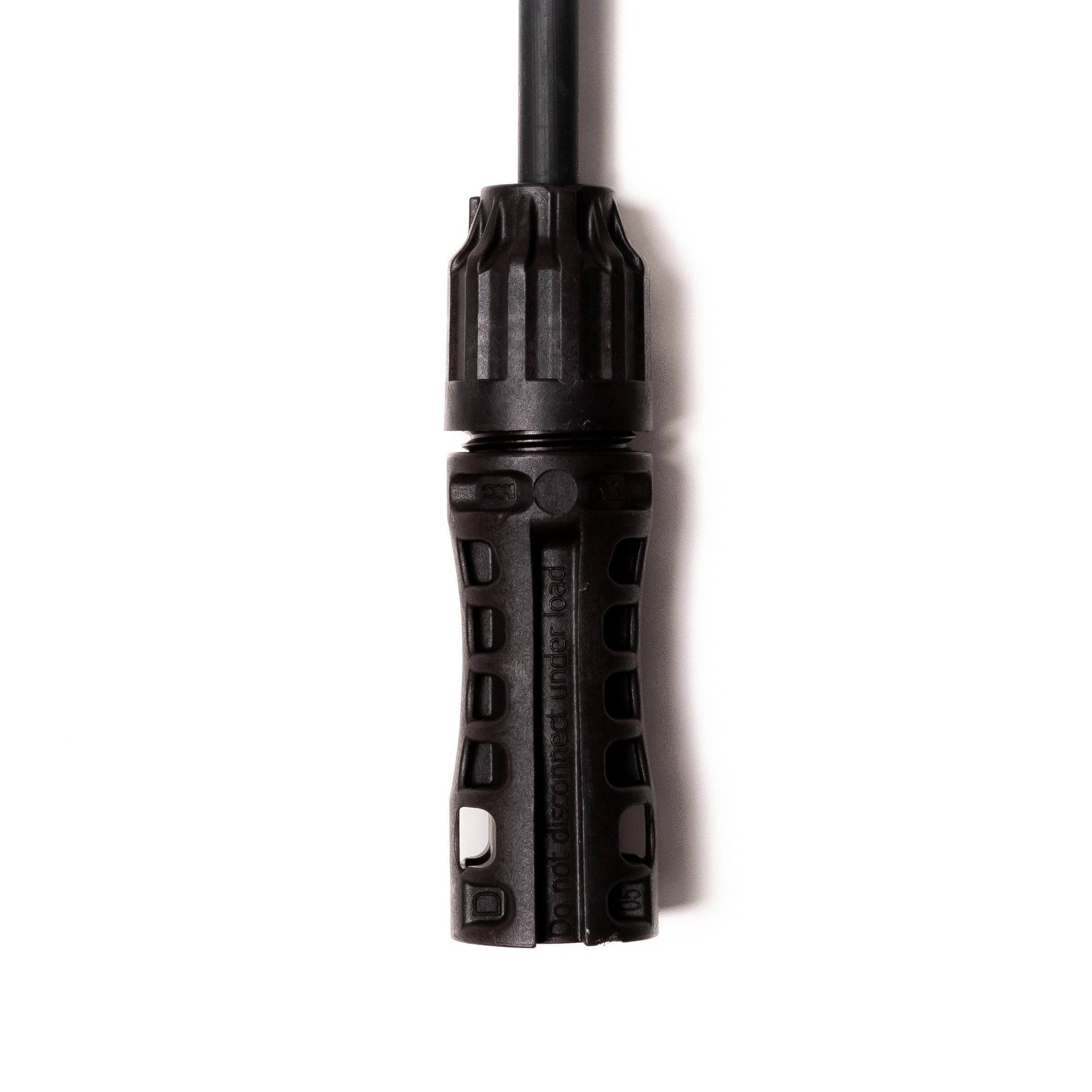 MC-4 Verlängerungskabel Anschluss Detailfoto