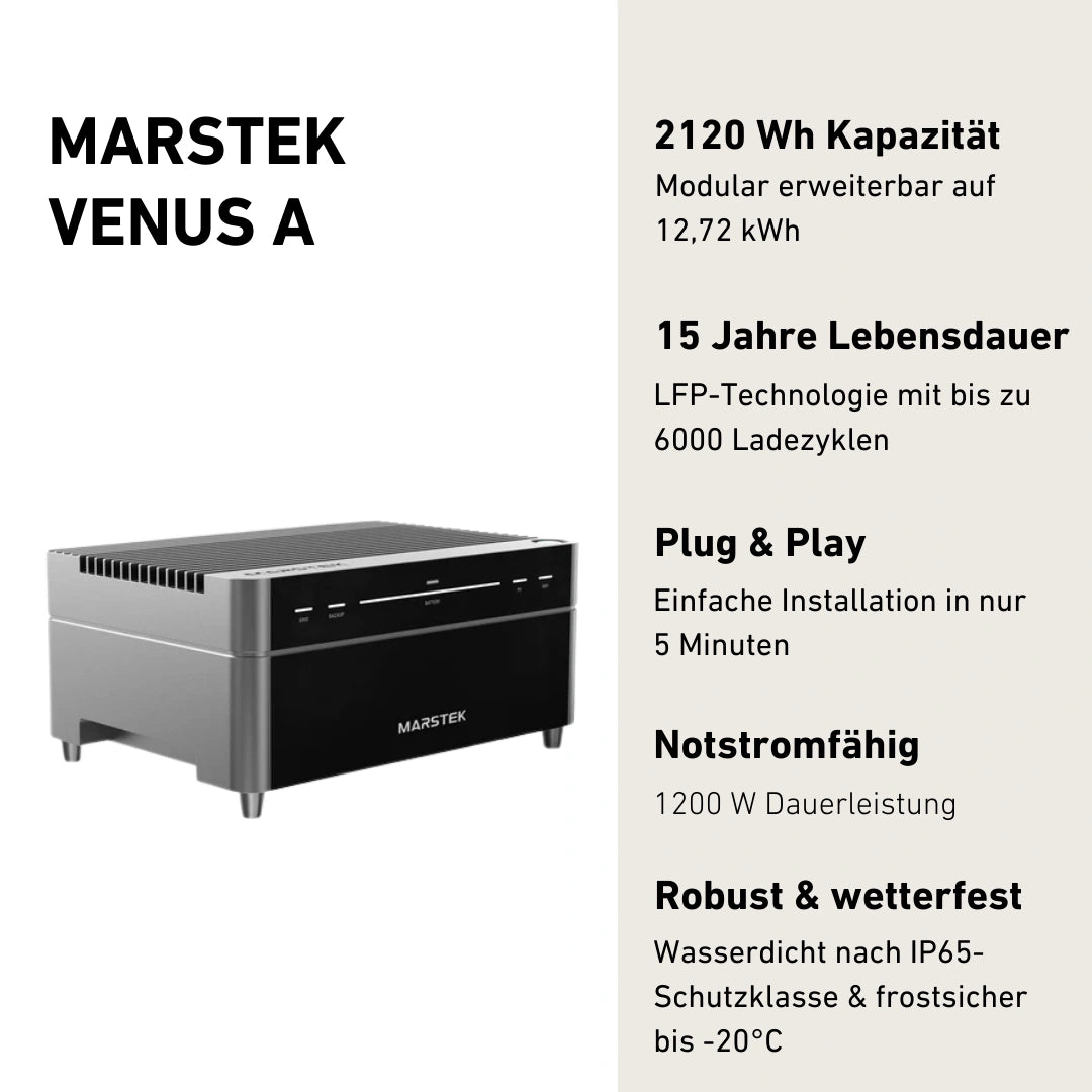 Marstek Venus A Produktbild mit Produktinfos