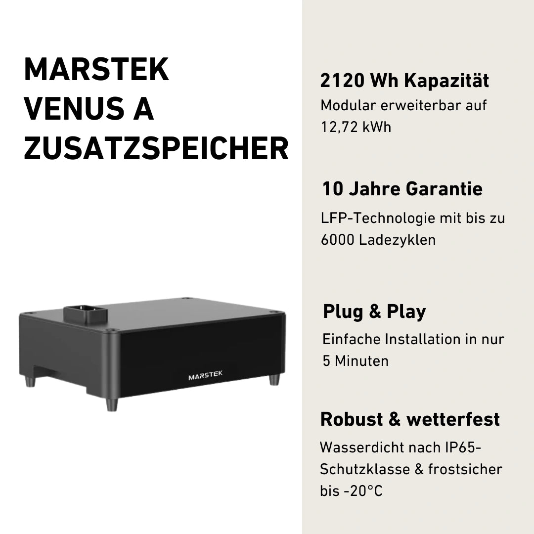 Marstek Venus A Erweiterungsakku