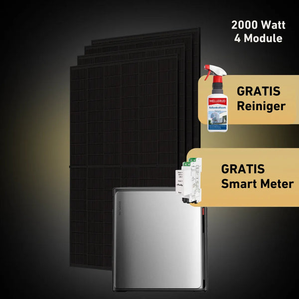Max 2000 bifazial Pro (mit EcoFlow STREAM Ultra X)