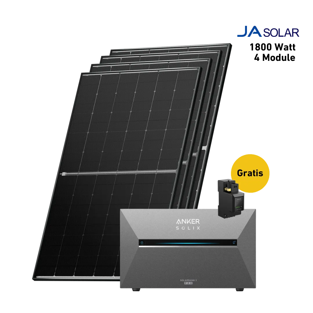 Basic 1800 bifazial Pro (mit Anker SOLIX Solarbank 3 E2700 Pro)