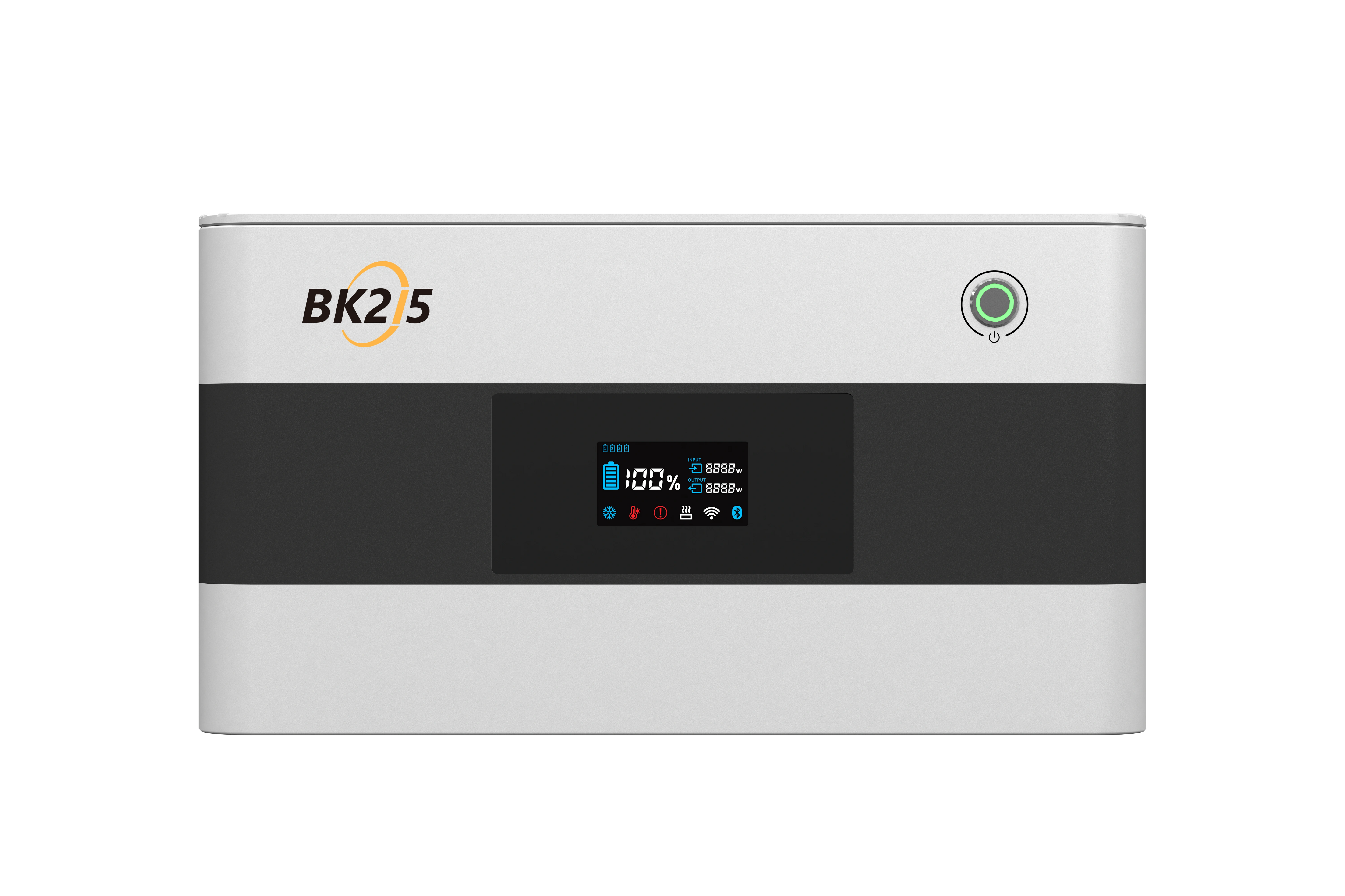 SunEnergyXT BK215 Stromspeicher für Balkonkraftwerke Seitenansicht